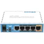Mikrotik RB951Ui-2nD hAP - Router Inalámbrico 5 Puertos Ethernet 10/100 con PoE Pasivo Entrada/Salida y WiFi 4 (802.11b/g/n) de 300 Mbps - RB951UI-2ND